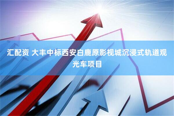 汇配资 大丰中标西安白鹿原影视城沉浸式轨道观光车项目