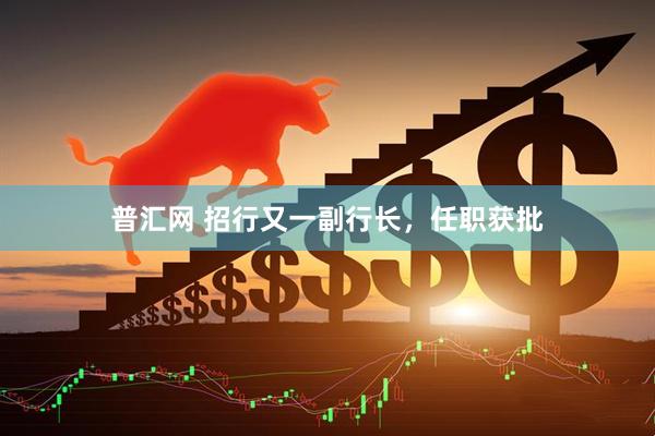 普汇网 招行又一副行长，任职获批